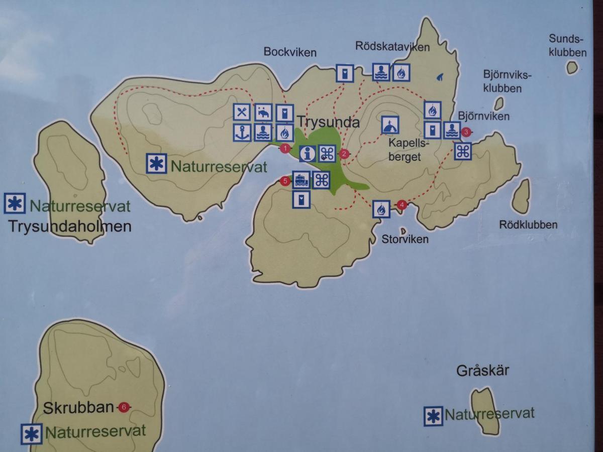 Trysunda Vandrarhem & Skaergardscafe المظهر الخارجي الصورة